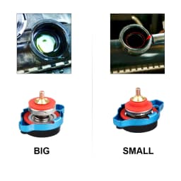 For Motorcycles Car Racing Radiator Cap Tank Cover Head Thermometer Water Temperature Gauge 0.9 1.1 1.3 1.8Bar with Utility Safe