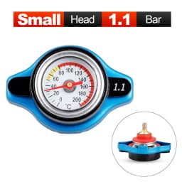 For Motorcycles Car Racing Radiator Cap Tank Cover Head Thermometer Water Temperature Gauge 0.9 1.1 1.3 1.8Bar with Utility Safe
