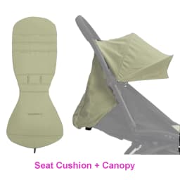 COLU KID® Baby Carriage Accessories Waterproof Sun Canopy & Replacement Seat Cushion Compatible with Babyzen YOYO YOYO2