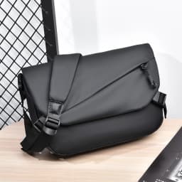 Trendy and Minimalist Men's Outdoor Tactical Waterproof Men's Bag Single Shoulder Bag Large Capacity Wear-Resistant Sports Cross