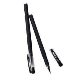 0.5mm Frosted Bullet Tip Black Ink Gel Pens Colored Aesthetic Stationery Pen Supplies Ballpoint & Office Pencils Writing School