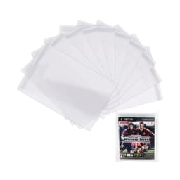 100pcs/Pack CD Game Case Resealable OPP Plastic Bag Sleeves for Sony PS2 PS3 PS4 PS5 XBOX 360 XBOX ONE Storage Accessories