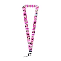 Mickey Mouse Lanyards Keychain Animated Cute Badge Holder ID Credit Card Pass Hang Rope Lanyard for Keys Accessories Gifts