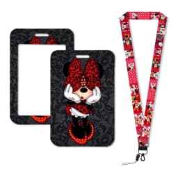Mickey Mouse Lanyards Keychain Animated Cute Badge Holder ID Credit Card Pass Hang Rope Lanyard for Keys Accessories Gifts