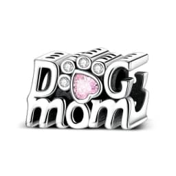Original 925 Sterling Silver Charms Love Pets Dog Cat Paw Print Pendant Beads Fit Brand Bracelets Necklaces Women DIY Jewelry
