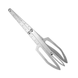 Stainless Steel Microblading Balance Positioning/Equidistant Eyebrow Mapping Ruler Golden Ratio Ruler Measurement Tool
