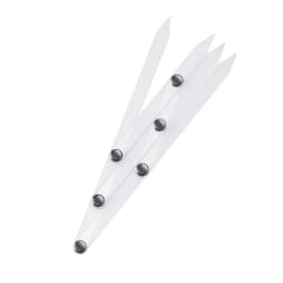 Stainless Steel Microblading Balance Positioning/Equidistant Eyebrow Mapping Ruler Golden Ratio Ruler Measurement Tool