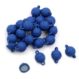 5 Sets Love Heart Round Shaped Magnetic Connected Clasps Beads Charms End Caps for DIY Couple Bracelet Necklace Making