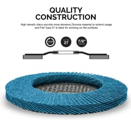 2/5/10pcs Flap Discs 115mm T27 Zirconia Grinding Wheels 40/60/80/120 Grit Professional Flap Discs Sanding For Angle Grinder