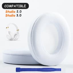 KUTOU Earpads For Beats Studio 3 3.0 Ear Pads Studio3 Headphone Replacement Pads Studio2 Ear Cushions Earpads Headset Foam Pad