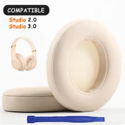 KUTOU Earpads For Beats Studio 3 3.0 Ear Pads Studio3 Headphone Replacement Pads Studio2 Ear Cushions Earpads Headset Foam Pad
