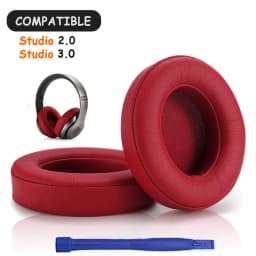 KUTOU Earpads For Beats Studio 3 3.0 Ear Pads Studio3 Headphone Replacement Pads Studio2 Ear Cushions Earpads Headset Foam Pad