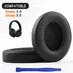 KUTOU Earpads For Beats Studio 3 3.0 Ear Pads Studio3 Headphone Replacement Pads Studio2 Ear Cushions Earpads Headset Foam Pad