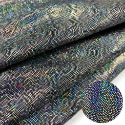 150cm*50/100cm Glitter Laser Polyester Fabric Iridescent Holographic Wedding Party Background Doll Clothing Decor Material DIY