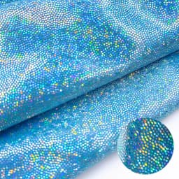 150cm*50/100cm Glitter Laser Polyester Fabric Iridescent Holographic Wedding Party Background Doll Clothing Decor Material DIY