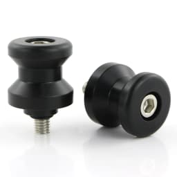 M6 M8 POM Swing Arm Spools Sliders Stand Bobbins Plastic 6mm 8mm Black For Honda Suzuki Yamaha BMW Ducati KTM Triumph Aprilia