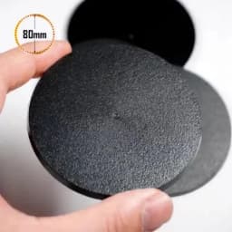 Wargame Base World - 80mm Round Bases for Dreadnought