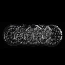 HOT 100 pcs Disposable Holder Sticker Glue Adhesive Pallet For Eyelash Extension Eyelash Makeup Tools Plastic Flower Eyelash