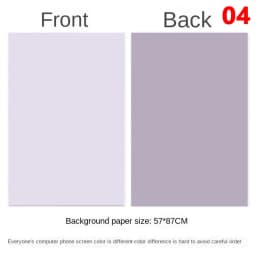 Photography Backdrops Wallpaper 57*87cm 2sides Solid Color Photo Background Props for Photo Studio Newborn Product Photographic
