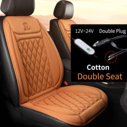 12-24v Heated Car Seat Cover 30' Fast Car Seat Heater Cloth/Flannel Heated Car Seat Protector 25W Seat Heating Cover Car Seat