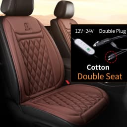 12-24v Heated Car Seat Cover 30' Fast Car Seat Heater Cloth/Flannel Heated Car Seat Protector 25W Seat Heating Cover Car Seat