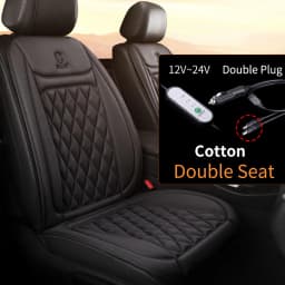 12-24v Heated Car Seat Cover 30' Fast Car Seat Heater Cloth/Flannel Heated Car Seat Protector 25W Seat Heating Cover Car Seat