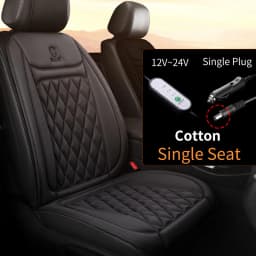 12-24v Heated Car Seat Cover 30' Fast Car Seat Heater Cloth/Flannel Heated Car Seat Protector 25W Seat Heating Cover Car Seat