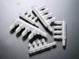 5~200Pcs 2.4~9.5mm PP Equal Dia 5-Ways Connector Aquarium Tank Air Pump Hose Joint Garden Irrigation System Pipe Pagoda Joints