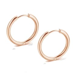 2PC /Set Stainless Steel Small Hoop Earrings for Women Men Gold Color Black Circle Thick Ear Ring Huggie Earrings Hoop Piercing
