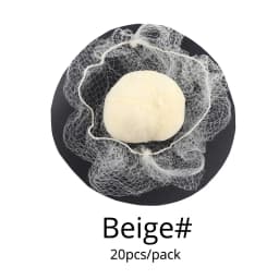 Nunify 5Mm Nylon Hair Nets Invisible Disposable Hair Net Ballet Dance Snoods Net Bun Hair Nets Invisible Elastic Edge Mesh Hair