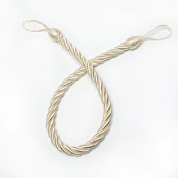 1Pc Handmade Weave Curtain Tieback Gold Curtain Holder Clip Buckle Rope Home Decorative Room Accessories Curtain Tie Backs