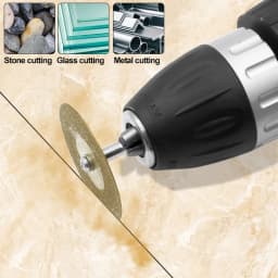 12pcs 1set 16-60mm Diamond Wheel Saw Circular Cutting Blade Rotary Tool Titanium Plated Diamond Cutting Blade