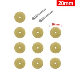 12pcs 1set 16-60mm Diamond Wheel Saw Circular Cutting Blade Rotary Tool Titanium Plated Diamond Cutting Blade