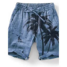 3D Printing Ship Compass Short Pants For Men Retro Pattern Swim Trunks Casual Gym Surf Hawaiian Vacation Oversize Beach Shorts