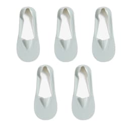 5Pairs Women Socks Breathable Invisible Silicone Non-slip Solid Color Boat Sock Comfortable High Quality No-Show Sox Ultra-thin