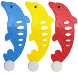 Swimming Pool Treasure Hunt Diving Toy Set Torpedo Fish Water Rings Plants Dolphin Buoy Children's Diving Toys Birthday Gifts
