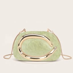 Fashion Women's Handbag Bride Metal Gold Women Luxury Evening Banquet Clutch Bag Shoulder Wedding Purse Party Crossbody Bag