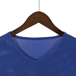 Ice mesh eye T-shirt Men's mesh breathable mesh hollow sports fitness summer quick dry loose V-neck tide mesh short sleeve