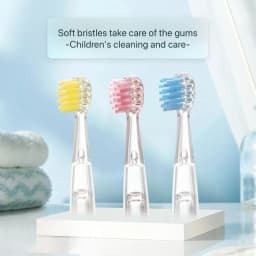 Kids Replacement Toothbrush Heads for Revyline RL025/LANBEIBEI LB-L01 Electric Toothbrush Accessories Nozzles Bristles Gift J291