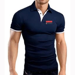2025 Summer Tanfoglio Logo Print Popular Solid Color Simplicity Short Sleeve Mens Quick Drying Casual Cotton Handsome Polo Shirt
