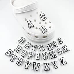 1-39PCS Letter Angle Number Good Quality Shoes Charms DIY PVC Shoe Bag Accessories For Wristband Pendant Decoration Party Gifts