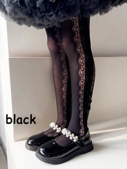 1-12Y Kids Fishnet Socks Girls Bowknot Side Heart Mesh Stockings Summer Children Lace Ankle Tights Toddler Party Cute Net Socks