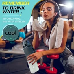 500ml/650ml/1000ml Motorcycle Sports Water Bottles , BPA - free PC, stylishly frosted. Ideal for outdoor