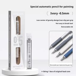 0.3 0.5 0.7 mm Mechanical Pencil Set Art Sketch Retractable Nib Low Gravity Automatic Pencil School Writing Pencil Stationery