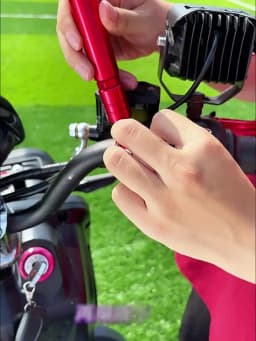 22mm Motorcycle Handlebar Handle Grip Adjustable Crossbar Balance Bracket Steering Wheel Reinforce Replacement Rod Expansion