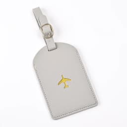 1pc Thicken PU Hot Stamping Aircraft Boarding Pass Luggage Tag Suitcase Name Label Travel Tags Luggage Tags Travel Accessories