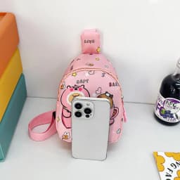 Cute Capybara Shoulder Bag Mini Storage Bag Cartoon Chest Bag Home Decoration Messenger Bag Coin Purse for Kids