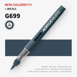 GRASP 1PC 84 Colors Acrylic Marker Pens Waterproof Pen Soft Brush Nib Student Art for Glass Stone Stationery School Art Supplies