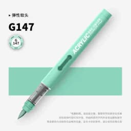GRASP 1PC 84 Colors Acrylic Marker Pens Waterproof Pen Soft Brush Nib Student Art for Glass Stone Stationery School Art Supplies
