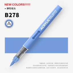 GRASP 1PC 84 Colors Acrylic Marker Pens Waterproof Pen Soft Brush Nib Student Art for Glass Stone Stationery School Art Supplies